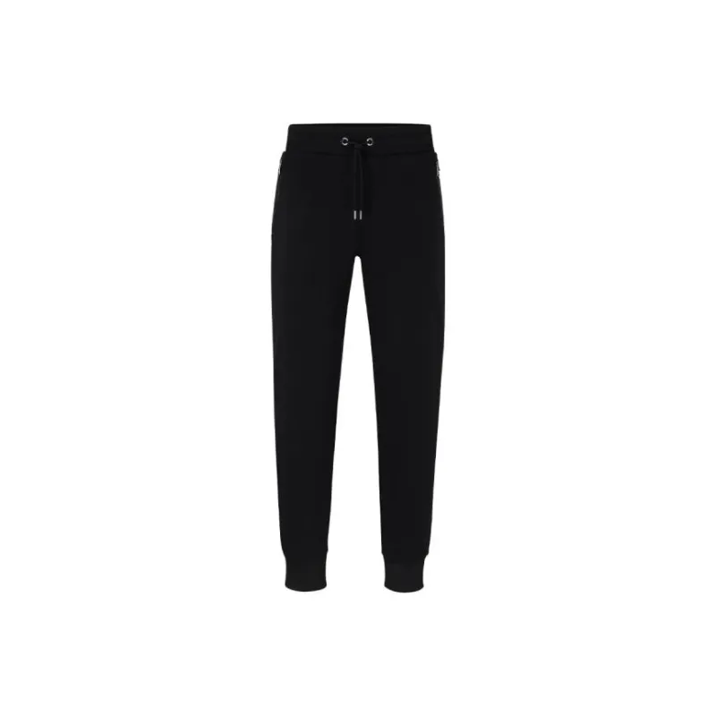 HUGO BOSS Logo print Panelled Cotton Track Pants-0