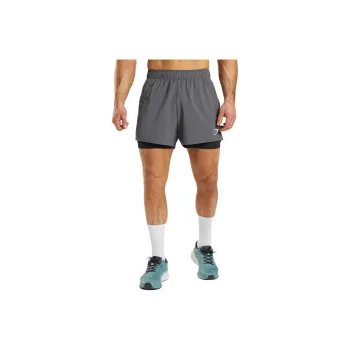 GYMSHARK SPORT 5' 2 IN 1 SHORTS Casual Shorts Men's Silhouette Gray