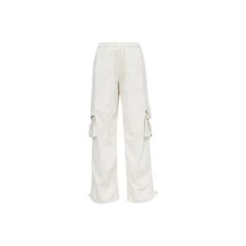 NEAR HERE Cargo Pants Unisex Beige