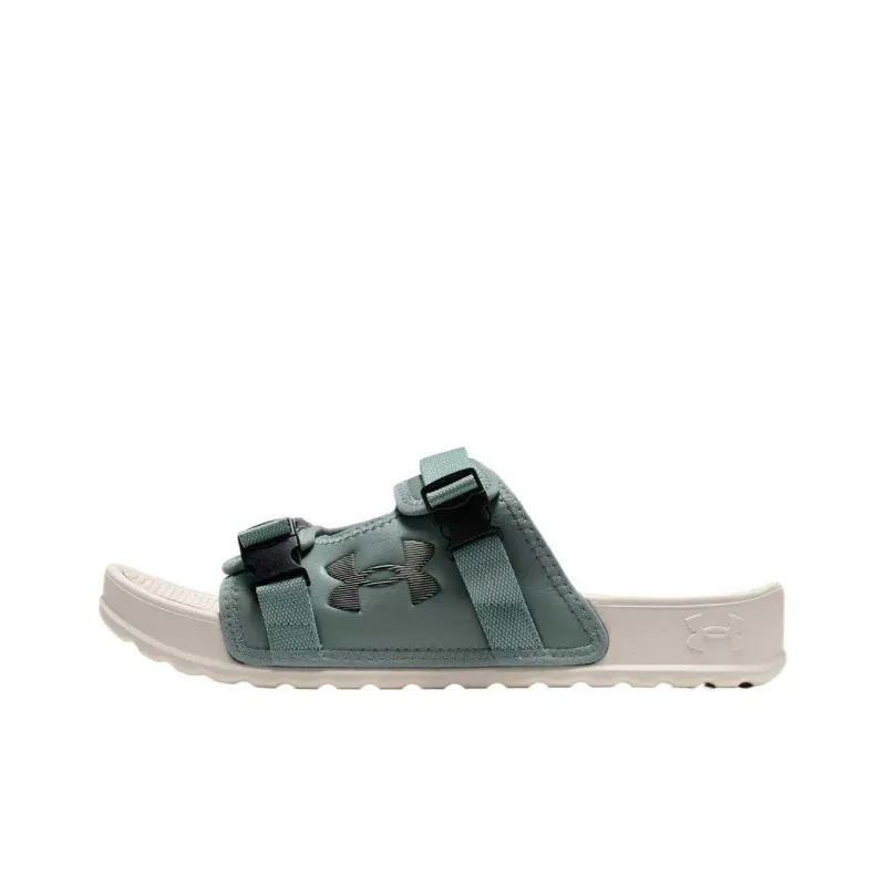 Under Armour Movement Slide Slippers Unisex Quartz Stone Green-0