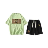 2-Piece Set (Green+Black)