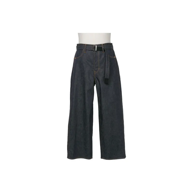 Sacai SS25 Jeans Men Indigo-0