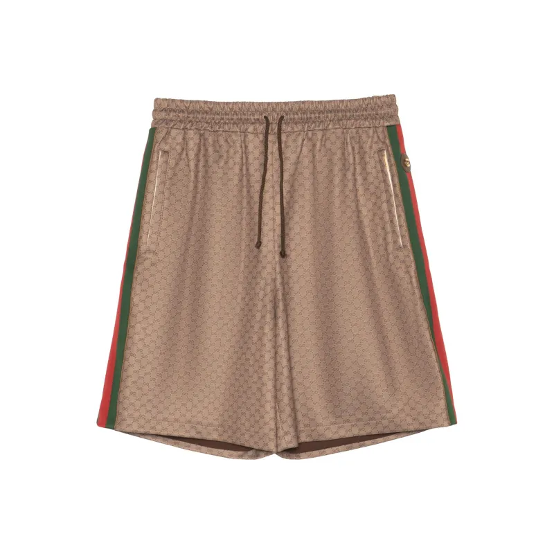 GUCCI Casual Shorts Men's Brown-0