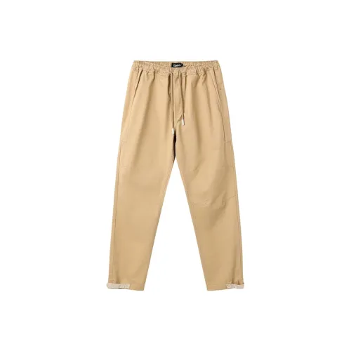Toos. Casual Pants Men Khaki Khaki