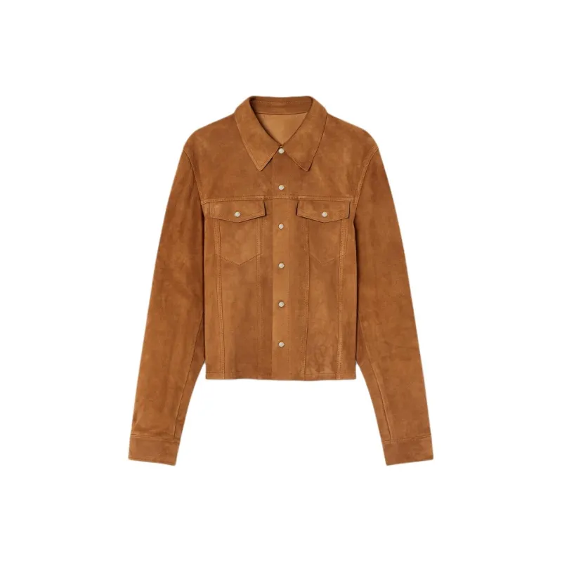VERSACE Suede Overshirt-0