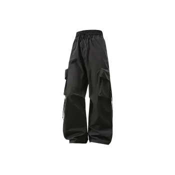 FASTFISH Cargo Pants Unisex Black