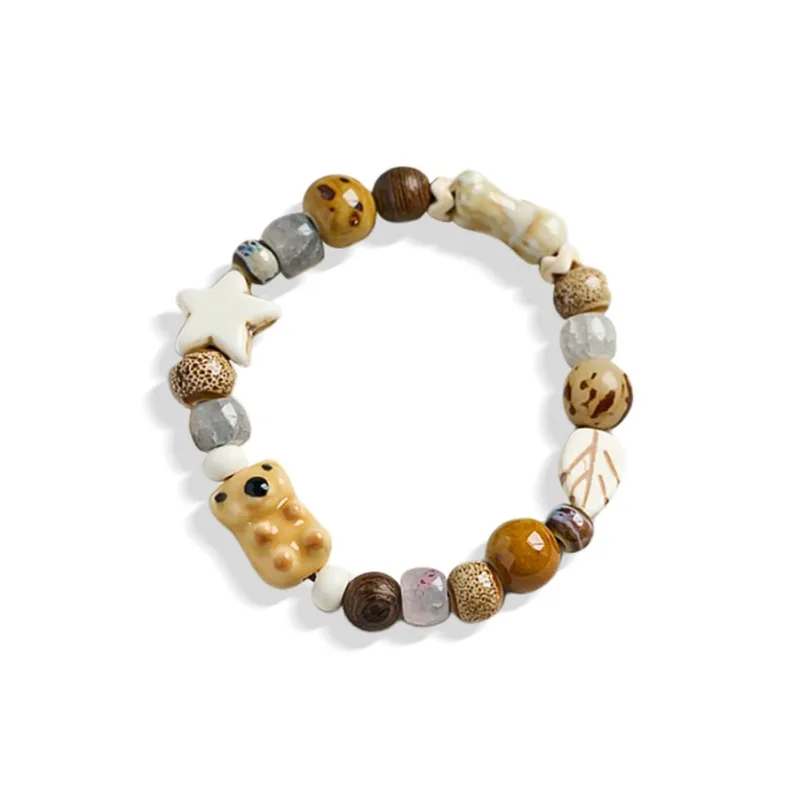 Inkopper Blended Material Bracelets Unisex-0