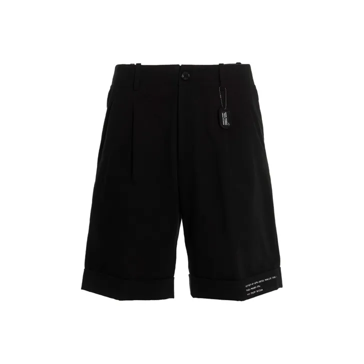 MONCLER GENIUS Moncler X Fragment Hiroshi Fujiwara Logo Printed Sweat Shorts-0