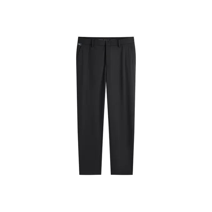 PEACEBIRD MEN Casual Pants Unisex Black-0