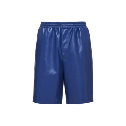 PRADA Nappa Leather Bermuda Shorts