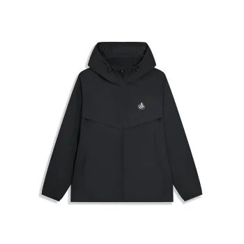XTEP Trench Coat Unisex Jet Black