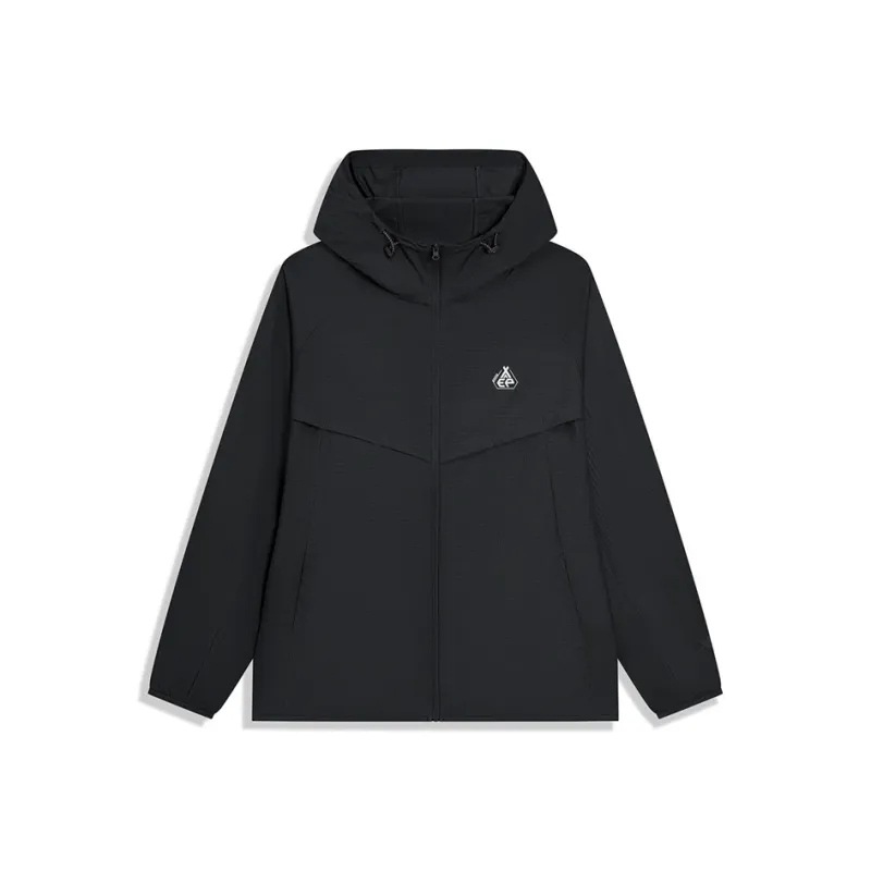 XTEP Trench Coat Unisex Jet Black-0