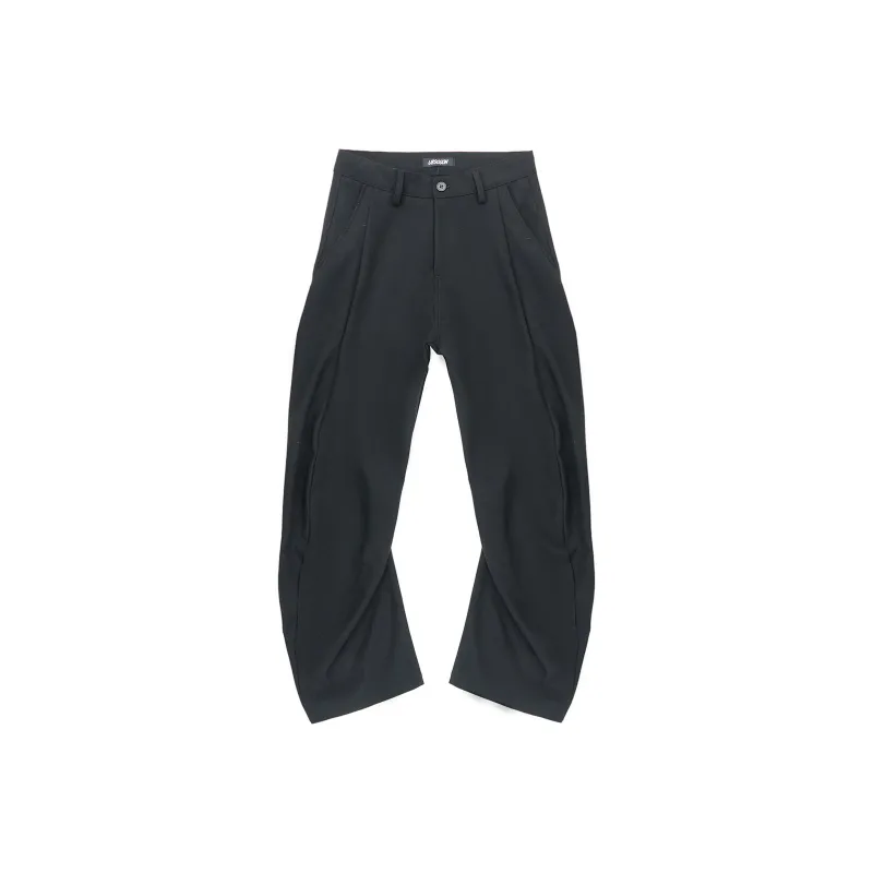 URS GGON Suit Trouser Unisex Black-0