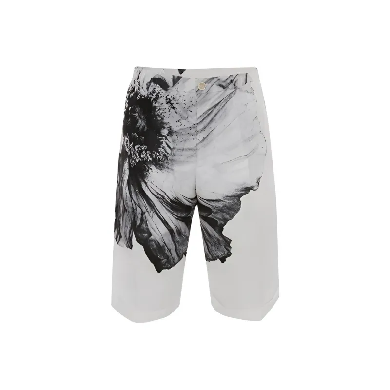 Alexander McQueen SS22 Casual Shorts Men's White-0