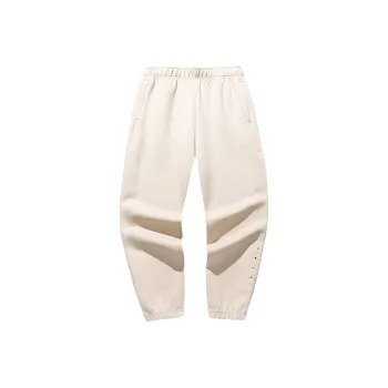 Anta Knitted Sweatpants Men's Almond Coffee
