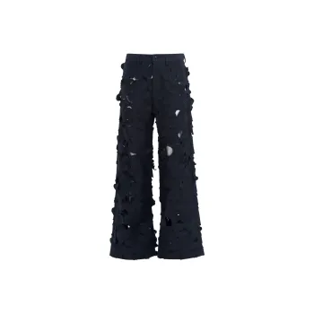 MARNI Circle Laser Cut Trousers