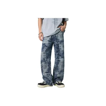 AHAH Jeans Men Blue