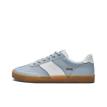 Kappa Back to Back Anti Slip Wear Resistant Low Top Skateboard Shoes Unisex Blue White