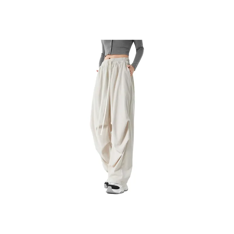WHELVE Casual Pants Unisex Black-7