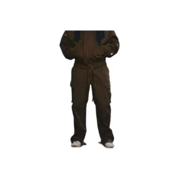 ZARA Samuel Ross Collaboration Cargo Pants Unisex Brown