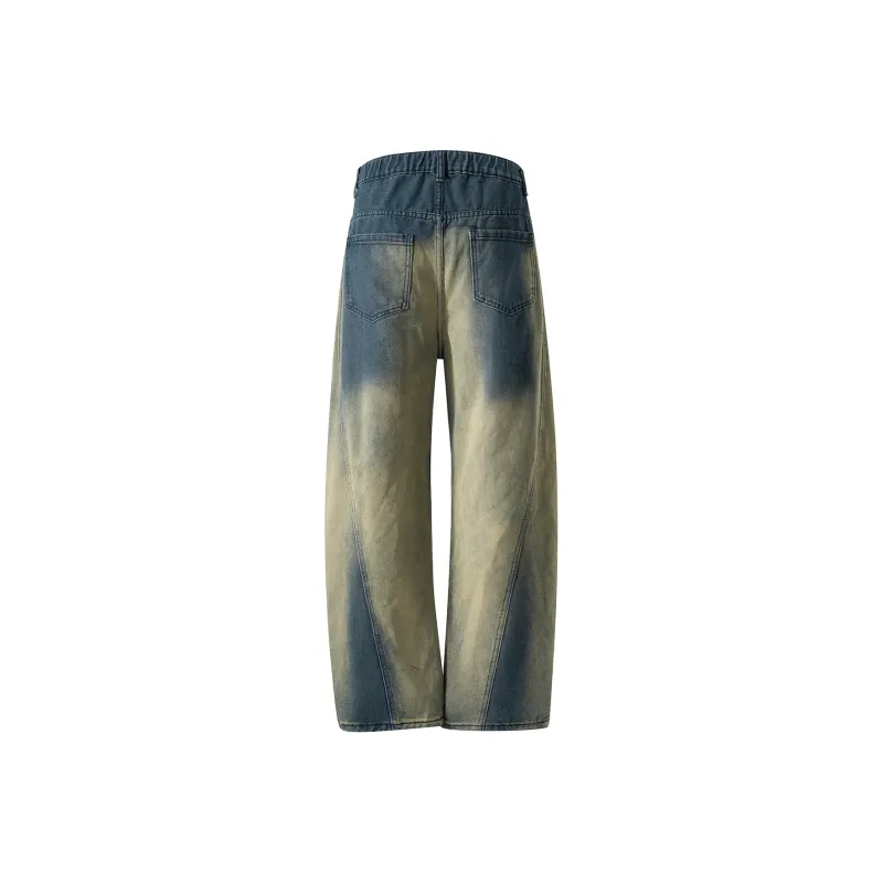 POINTLIMIT Jeans Unisex Yellow Mud-1