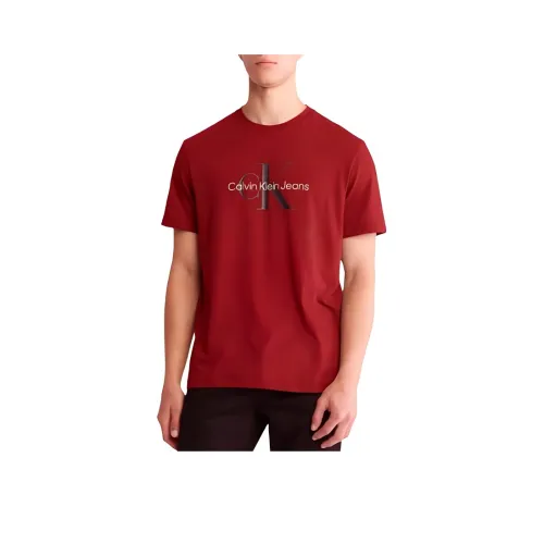 Calvin Klein T Shirts Men Red