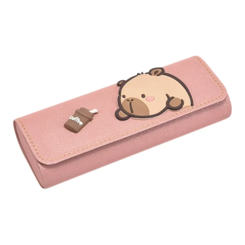 ALOENEY PU Eyeglass Pouch Unisex Multicolor-5