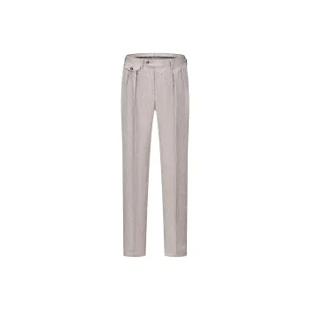 LARDINI Suit Trouser Men's Light Coffee Checked