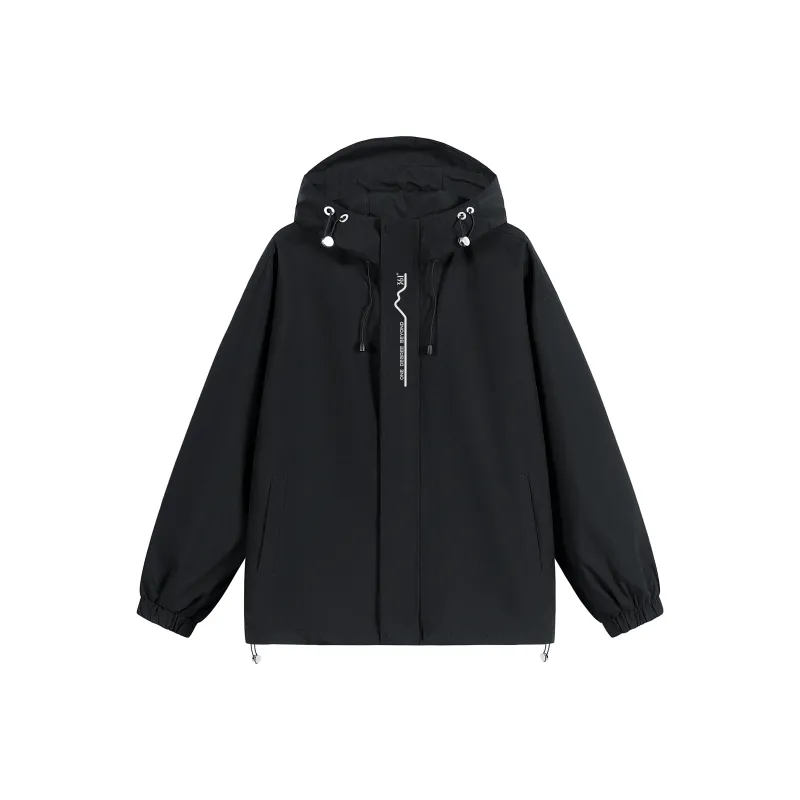 361° Trench Coat Unisex Super Black-0