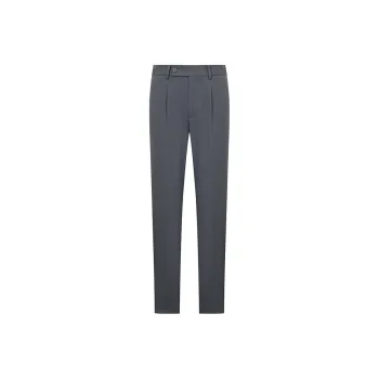 SAINT ANGELO Suit Trouser Men's Linen Green