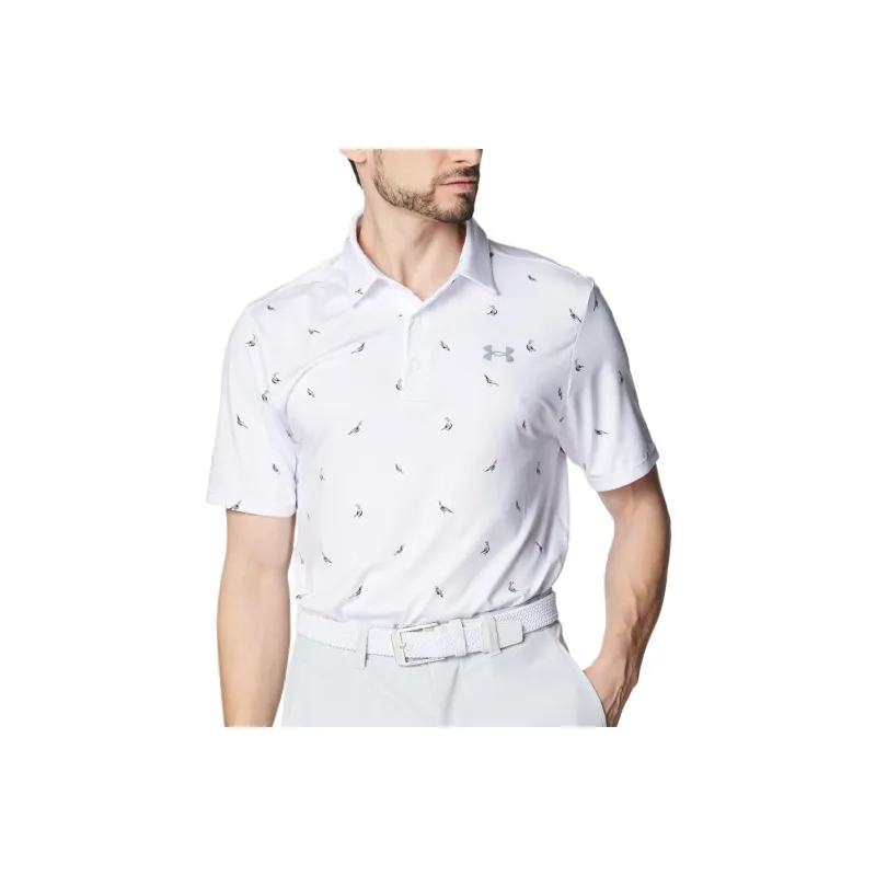 Under Armour Polo Shirt Men's White-0