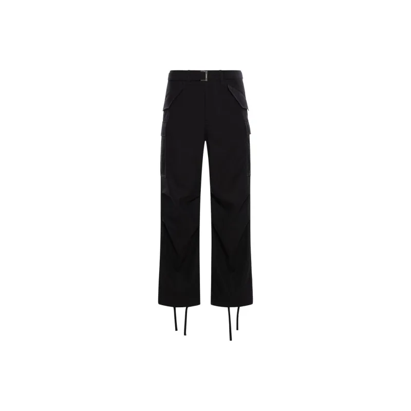 Sacai Belted Cargo Trousers-0