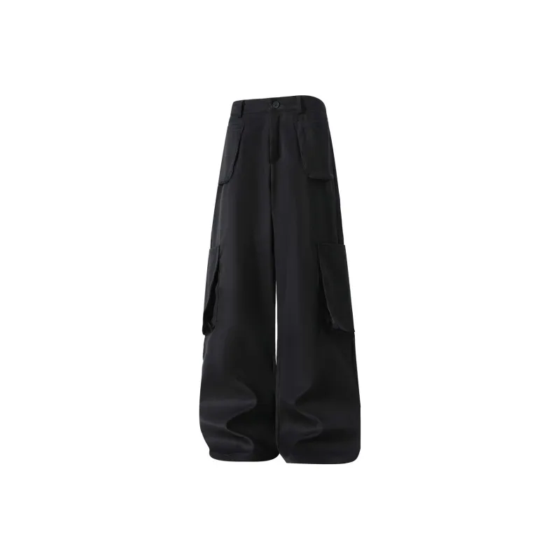 GWAF Casual Pants Unisex Black-0
