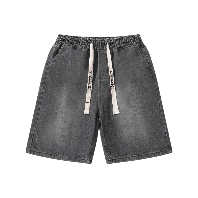 YOUSHIQI Denim Shorts Unisex-0