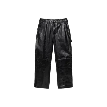 Stussy Leather Carpenter Pant