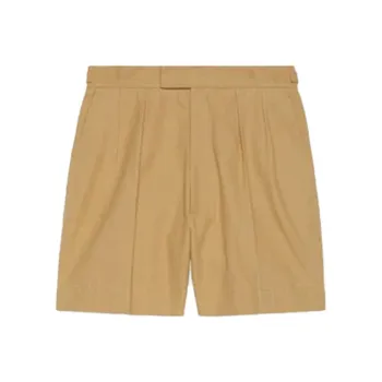 GUCCI SS22 Casual Shorts Men's Camel