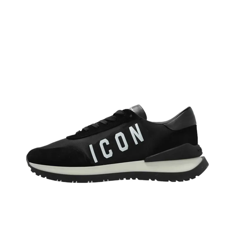 DSQUARED 2 Icon Logo Printed Low Top Sneakers-0