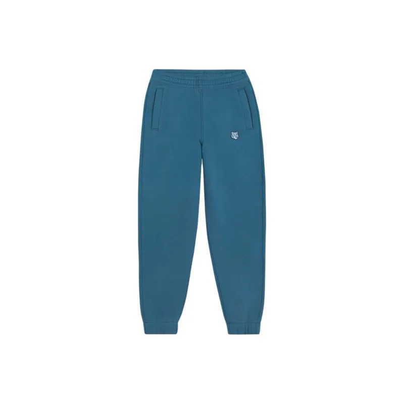Maison Kitsune Bold Fox Head Patch Comfort Jog Pants-0