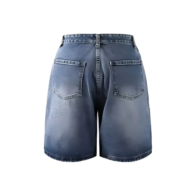 TONYBEAR Denim Shorts Men's Blue-1