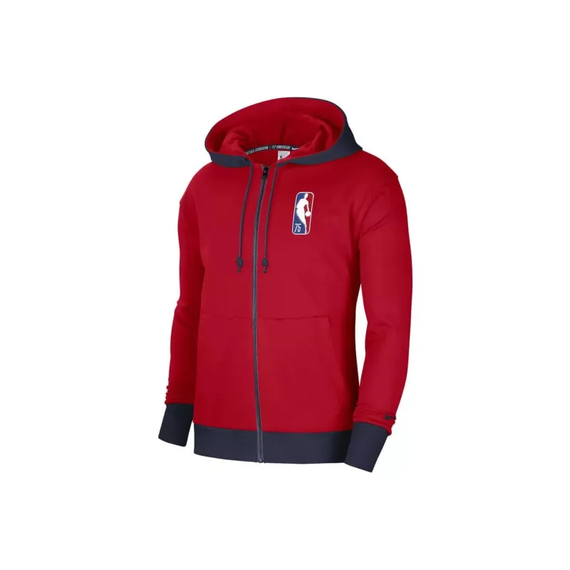 Nike Nba Brooklyn Nets Courtside Full Zip Fleece Hoodie-0