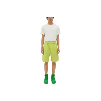 Bottega Veneta Elasticated Waistband Reverse Logo Shorts