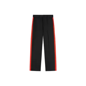 PALM ANGELS X MoneyGram Haas Racing Stripe-detail Trousers