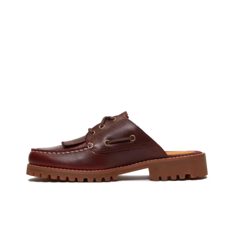 Timberland Noreen Rubber Sole Abrasion Resistant Slip Resistant Closed Toe Slippers Women's Brown-2