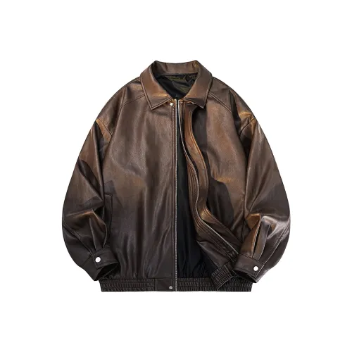 PAL ONGACO Leather Jacket Unisex