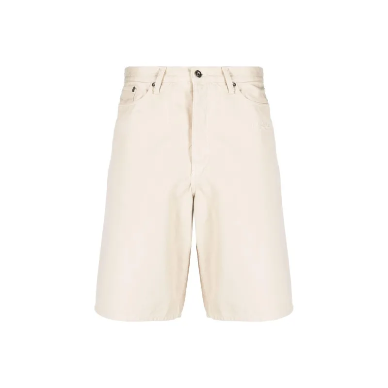 OFF WHITE Wave Off Canvas Utility Shorts-0