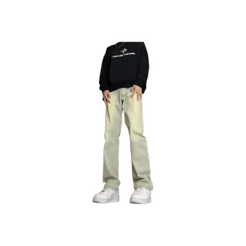REXSHION Jeans Unisex Yellow Mud