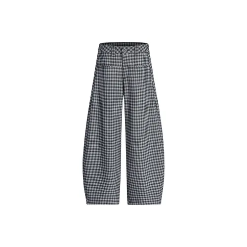 ACUOD BY CHANU Casual Pants Unisex American Plaid