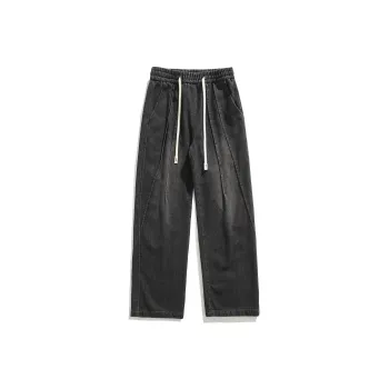 GOOSELIAR Casual Denim Pants Unisex