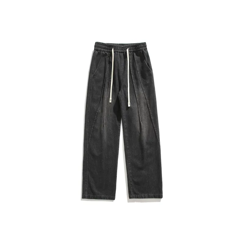GOOSELIAR Casual Denim Pants Unisex-0