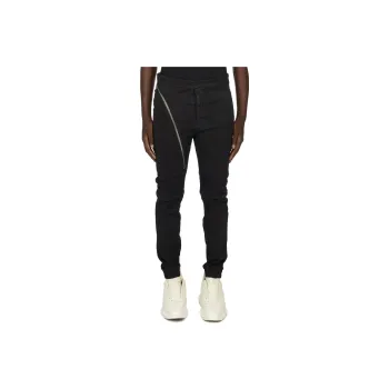 RICK OWENS Aircut Decorative zip Skinny Joggers
